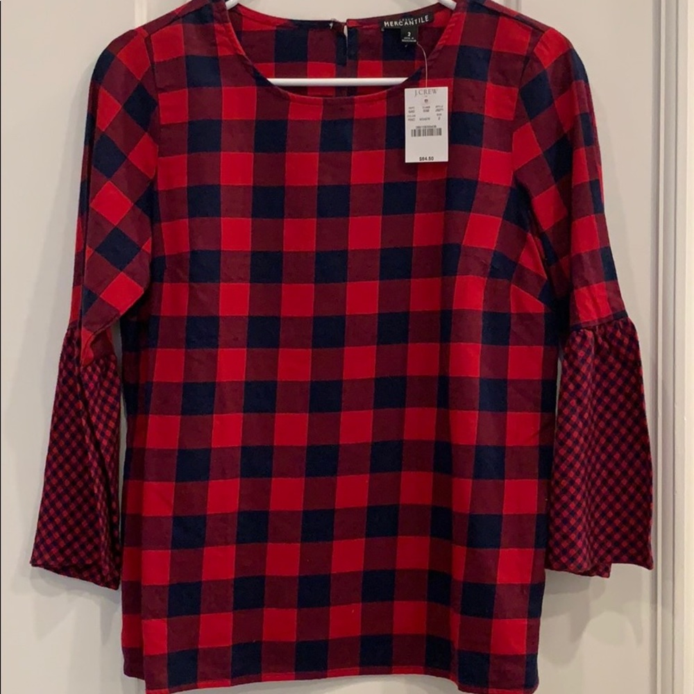 Bell sleeve top